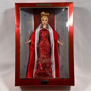 Barbie Special Edition MILLENNIUM 2000 Doll Red Dress Mattel 2000 NRFB
